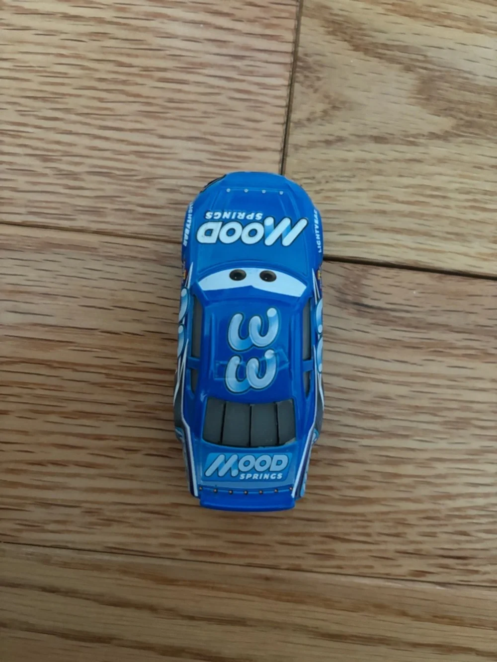 DISNEY PIXAR CARS DUD THROTTLEMAN MOOD SPRINGS